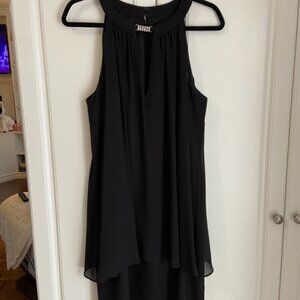 Jessica Howard Knee Length Sleeveless Little Black Dress Sz 14 EUC